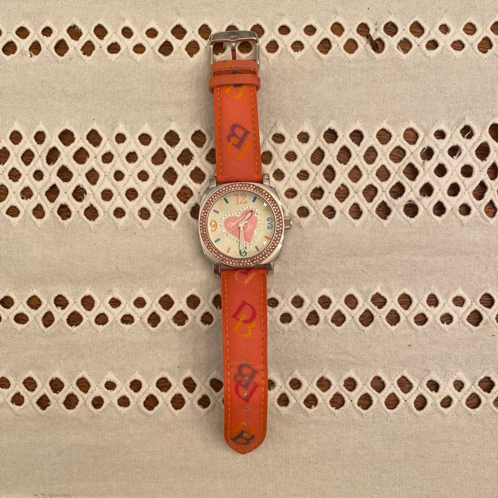 Pink Dooney & Bourke used watch